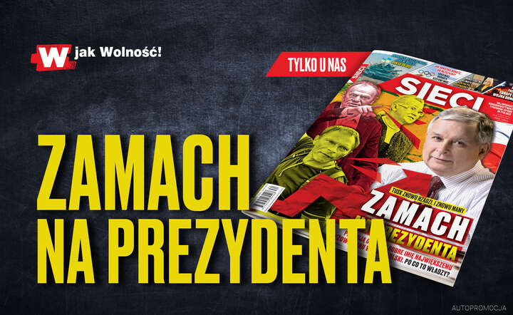 Okładka tygodnika Sieci / autor: Fratria