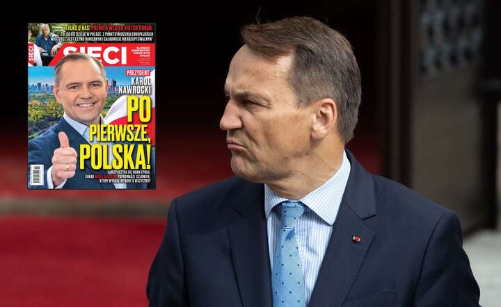 Tygodnik "Sieci": syn wicepremiera Radosława Sikorskiego (na zdjęciu) jest beneficjentem wsparcia wielkiej organizacji biznesu / autor: Fratria / Andrzej Wiktor