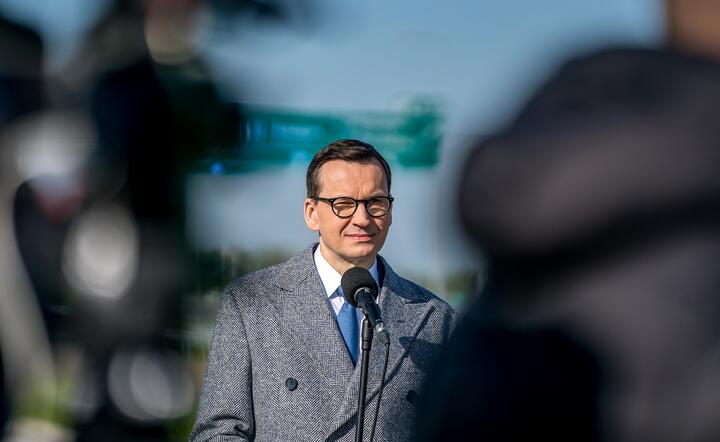 Premier Mateusz Morawiecki: Koalicja nie ma własnych pomysłów. #KOpiują / autor: Fratria / Andrzej Wiktor