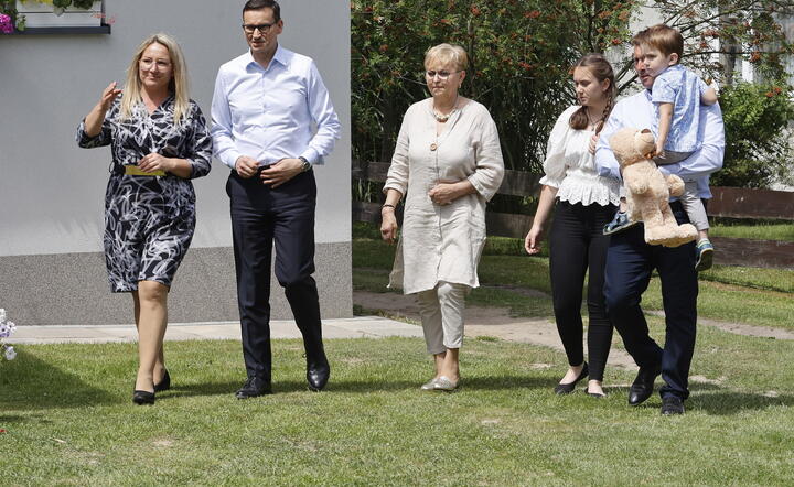 Mateusz Morawiecki w Boronowie / autor: PAP