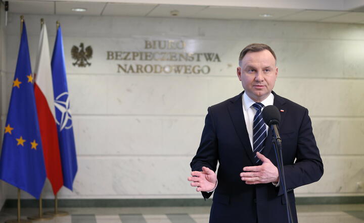 Prezydent RP Andrzej Duda / autor: PAP/Leszek Szymański