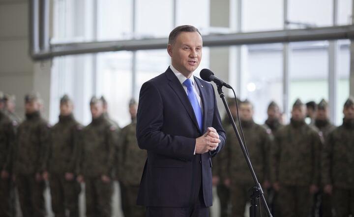 Prezydent Andrzej Duda / autor: fot. Andrzej Wiktor/Fratria