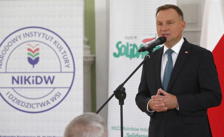 Prezydent Rzeczypospolitej Polskiej Andrzej Duda / autor: PAP/Tomasz Gzell