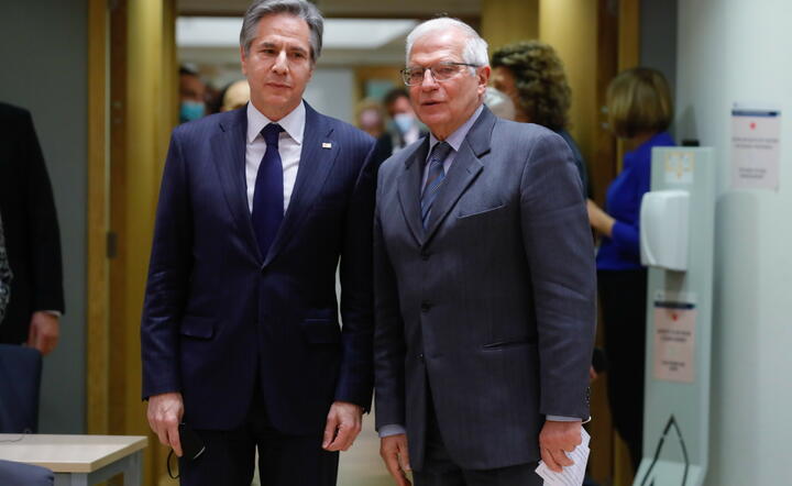 Antony Blinken i Josep Borrell / autor: PAP/EPA