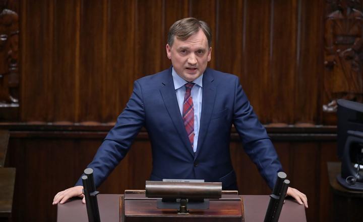 minister sprawiedliwości i Prokurator Generalny Zbigniew Ziobro / autor: PAP