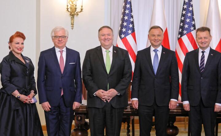 po podpisaniu porozumienia o współpracy obronnej w Pałacu Prezydenckim w Warszawie / autor: PAP/Paweł Supernak