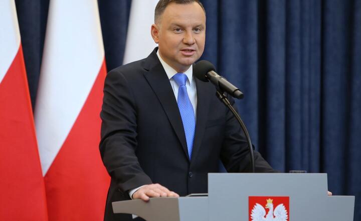 Prezydent Andrzej Duda / autor: PAP/Eliza Radzikowska-Białobrzewska
