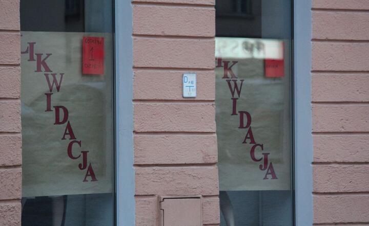 Upadłość / autor: fot. Fratria