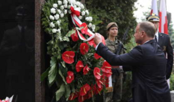 Godzina "W" na Cmentarzu Wojskowym na Powązkach