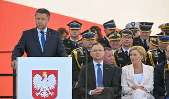 Dziwna forma wystąpienia szefa MSWiA do strażaków