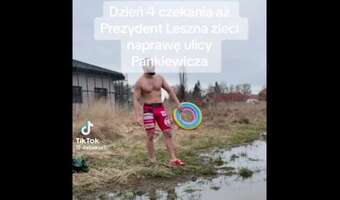 Załatwił ekspresowy remont drogi. Został gwiazdą TikTok