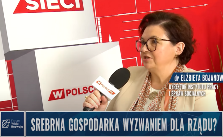 dr Elżbieta Bojanowska, dyrektor Instytutu Pracy i Spraw Socjalnych / autor: Fratria