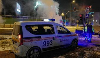 Stolica, awaria ciepłownicza przy Brązowniczej i Elekcyjnej
