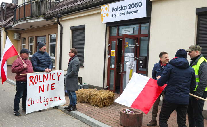 Protest rolników / autor: PAP