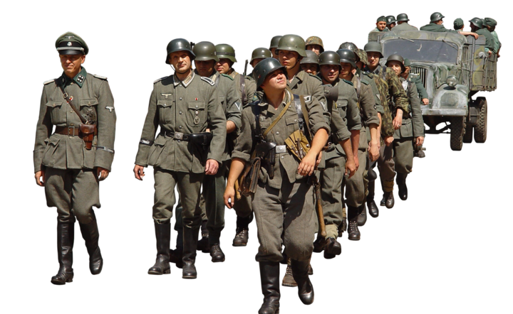 wojska hitlerowskie / autor: Pixabay