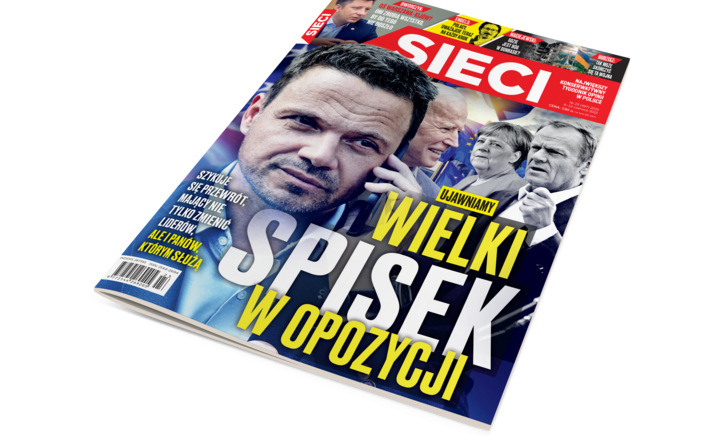 Najnowsze wydanie tygodnika "Sieci" / autor: Fratria