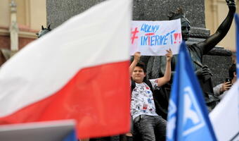 Protest przeciwko cenzurze internetu