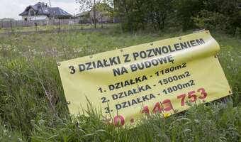 Od 1 września rewolucja w warunkach zabudowy działek