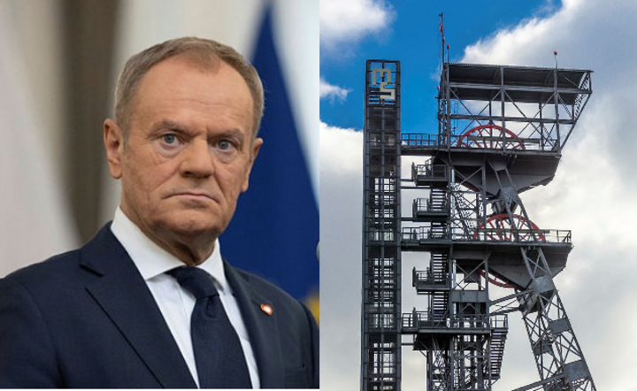 Premier Donald Tusk i KWK / autor: Fratria