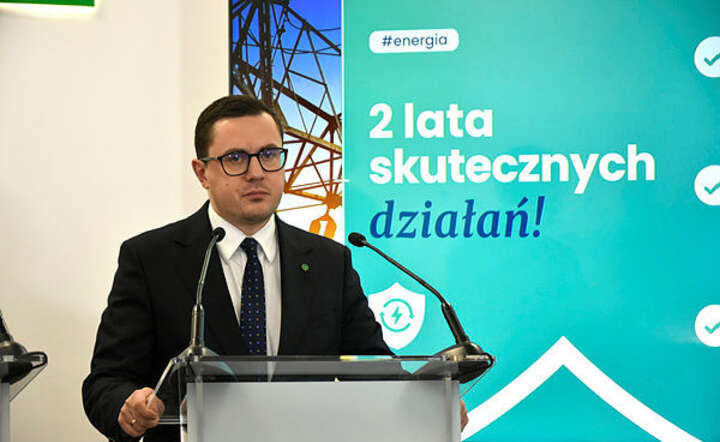Minister energii Miłosz Motyka  / autor: Fratria