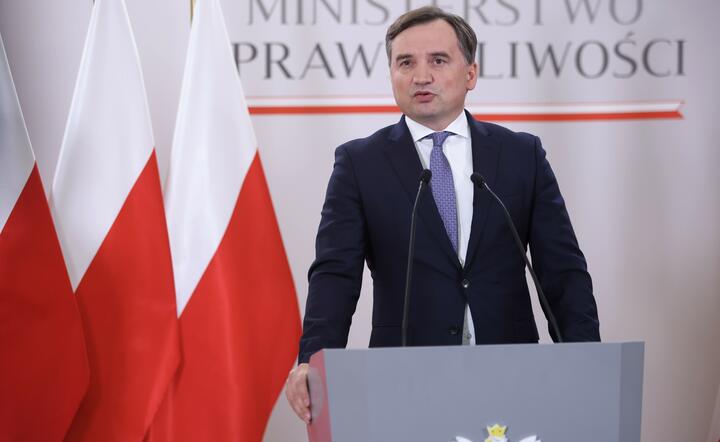 minister sprawiedliwości Zbigniew Ziobro / autor: fotoserwis PAP