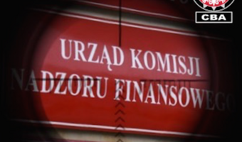 INFOAFERA: UKNF na celowniku CBA