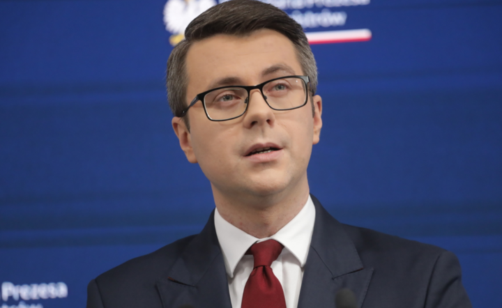 rzecznik rządu Piotr Müller / autor: PAP/Albert Zawada