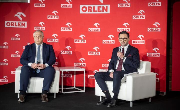 Minister Aktywów Państwowych Jacek Sasin i Prezes PKN Orlen Daniel Obajtek / autor: Ministerstwo Aktywów Państwowych