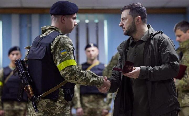 Wołodymyr Zełenski w Charkowie / autor: PAP/Facebook 