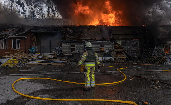 Charków, Ukraina, 28.03.2022 / autor: EPA/PAP