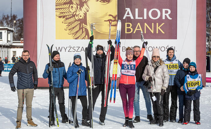 Na starcie nowotarskiego Biegu Podhalańskiego / autor: Alior Bank