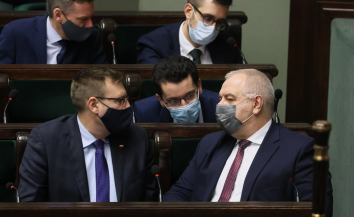 Jacek Sasin w sejmie / autor: PAP/Leszek Szymański