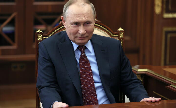 prezydent Rosji Władimir Putin / autor: PAP/EPA/MIKHAIL KLIMENTYEV / KREMLIN POOL / SPUTNIK