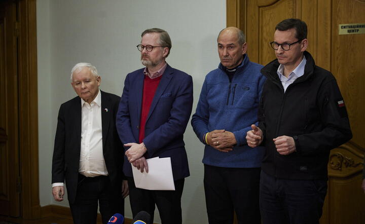 Wizyta przedstawicieli rządów na Ukrainie / autor: fot. PAP