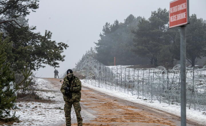 służba na granicy Polski / autor: fotoserwis PAP