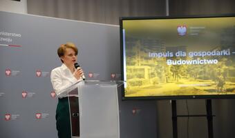 Emilewicz: Pakiet dla mieszkalnictwa to dodatkowe 0,5 mld zł na rok