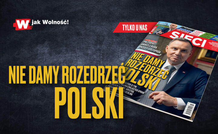 Okładka tygodnika 'Sieci'  / autor: Fratria