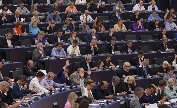 Obrady Parlamentu Europejskiego / autor: PAP