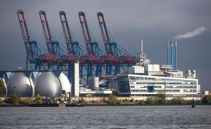 Port kontenerowy w Hamburgu / autor: Pixabay