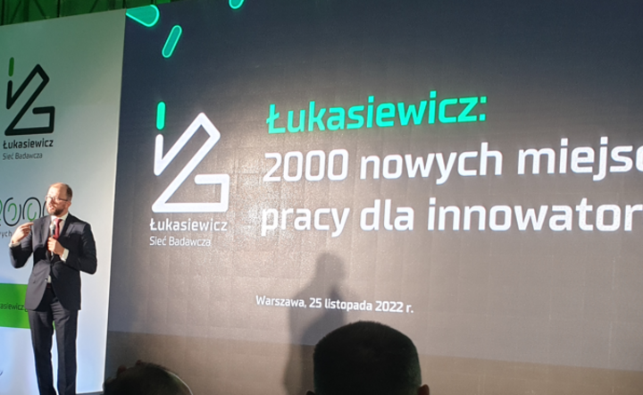 prezes Sieci Łukasiewicz Piotr Dardziński  / autor: Fratria