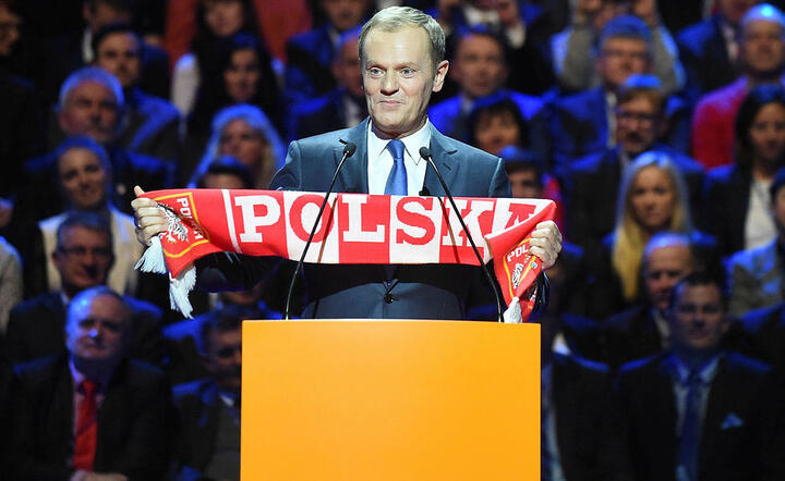 Donald Tusk, PO / autor: Fratria