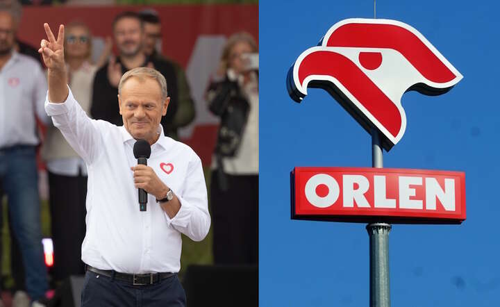Premier Donald Tusk zapowiedział poza obniżką akcyzy, zmniejszenie stawki VAT na paliwa (z 23 proc. na 8 proc.) / autor: Fratria
