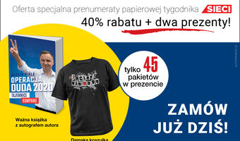 40% taniej + 2 prezenty – skorzystaj teraz z promocji prenumeraty Sieci