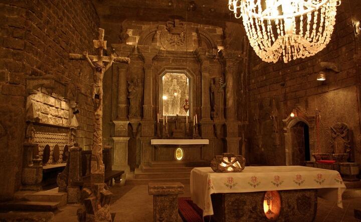 kaplica w kopalni soli Wieliczka / autor: Pixabay