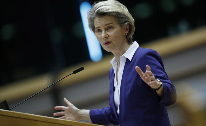 Ursula von der Leyen  / autor: PAP/EPA