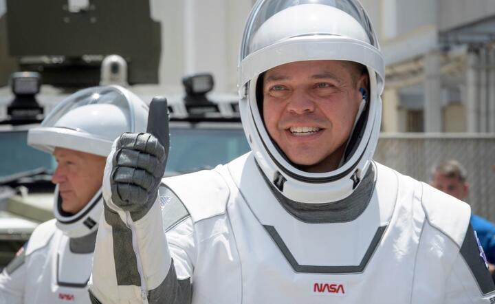 Astronauci Robert Behnken i Douglas Hurley  / autor: PAP/EPA/BILL INGALLS / NASA / HANDOUT