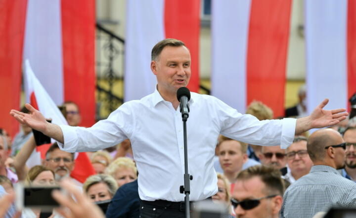 Prezydent Andrzej Duda / autor: PAP/ Maciej Kulczyński