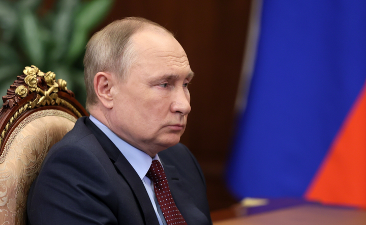 Prezydent Rosji Władimir Putin / autor: PAP/EPA/MIKHAIL KLIMENTYEV / KREMLIN POOL / SPUTNIK