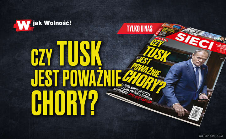 Okładka tygodnika Sieci / autor: Fratria 