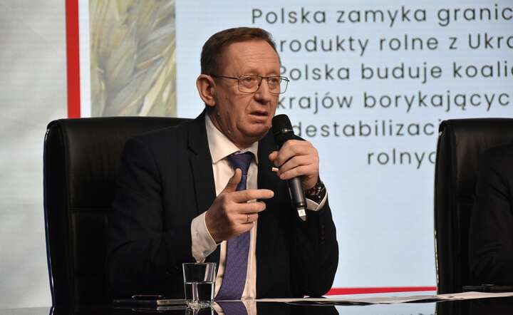 Robert Telus: polskie rolnictwo nie może być zakładnikiem żadnych negocjacji z Ukrainą / autor: Fratria / AS